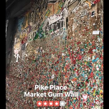 The Gum Wall - Local Flavor Near Me - Seattle, Washington The Gum Wall - Local Flavor Near Me - Seattle, Washington