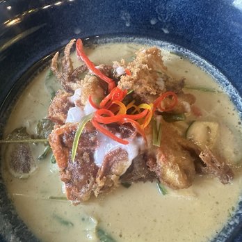 Thai Prime - Soft shell crab in green curry - Thai Near Me - Carmel, Indiana Thai Prime - Soft shell crab in green curry - Thai Near Me - Carmel, Indiana
