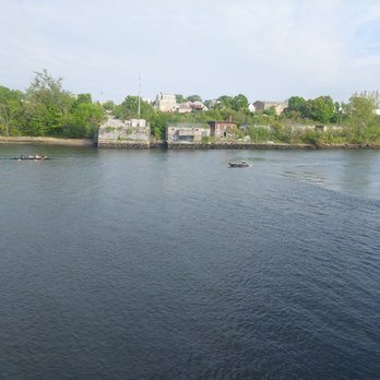 Waterman Grille - View from outdoor seating... students rowing by - New American Near Me - Providence, Rhode Island Waterman Grille - View from outdoor seating... students rowing by - New American Near Me - Providence, Rhode Island