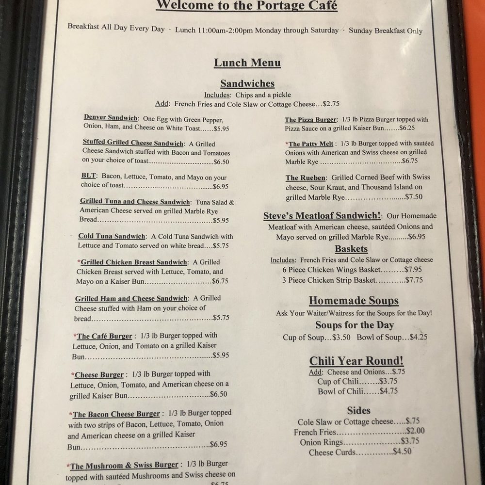 Menu Menu