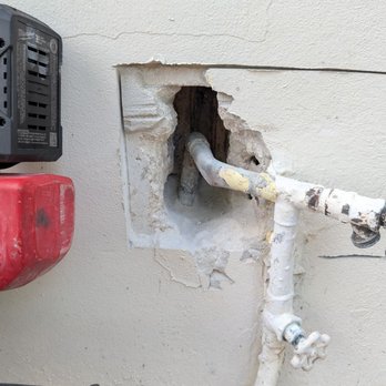 Nu Tech Plumbing Solutions - I pointed out to James that I have poor water pressure in my home, He went outside to my main water supply line and noticed this - Plumbing Near Me - Lauderhill, Florida