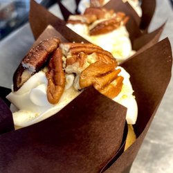 Custom Creations Bakery - Butter pecan cupcake