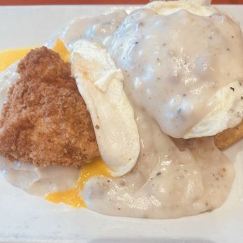 The Egg Bistro - Chicken & Biscuits Stack - Breakfast & Brunch Near Me - Chesapeake, Virginia