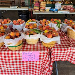 Weatherford Farmers Market - Pricey peaches!