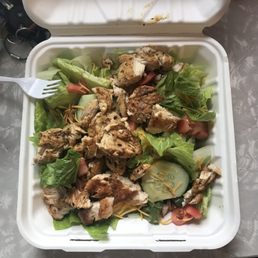Grilled chicken salad