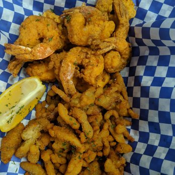 Trederick’s Seafood & Grill - Fried shrimp and fried clams. - Seafood Near Me - Atlanta, Georgia