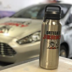 Urban Image Creative Studio - Ortega's jerkey fleet including Yeti tumblers