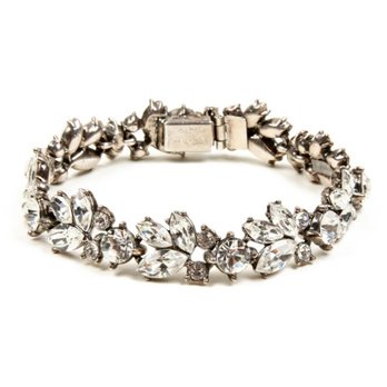 Ben Amun - Crystal Floral Bracelet $320.00 USD - Jewelry Near Me - New York, New York