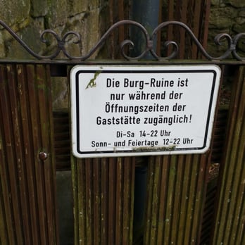 Burg Alt-Eberstein - Öffnungszeiten der Burgruine - German Near Me - Baden-Baden, BW