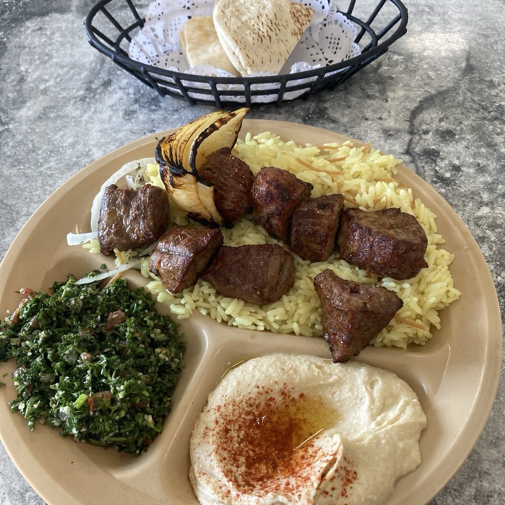 Sahara Middle Eastern Cuisine - Lamb Kebab plate - Middle Eastern Near Me - Pasadena, California Sahara Middle Eastern Cuisine - Lamb Kebab plate - Middle Eastern Near Me - Pasadena, California
