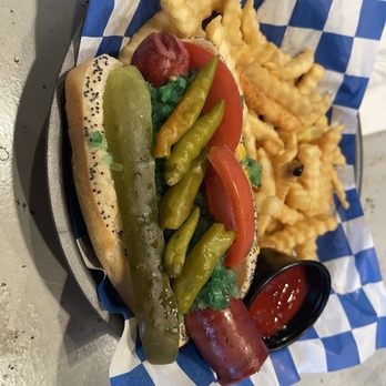Budweiser Brickhouse Tavern - Chicago Polish Dog - Sports Bars Near Me - Chicago, Illinois