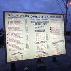 Chinese Express - As of 11/17/21