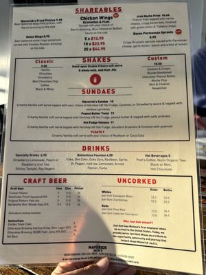 Menu photo 2 Maverick Jack's Burlingame Burlingame, CA Menu photo 2 Maverick Jack's Burlingame Burlingame, CA