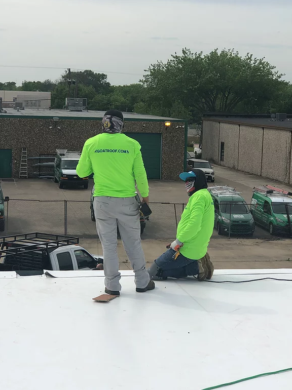 Slide of GOAT Roofing