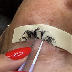 Lash & Brow Spa - 2 weeks after, going elsewhere to have this mess cleaned up!