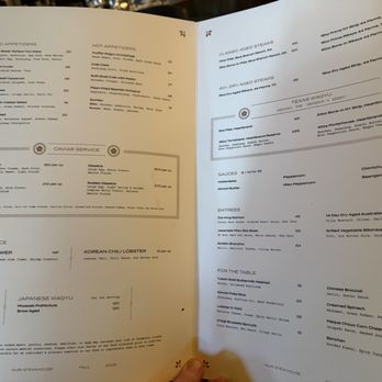 Nuri Steakhouse - Menu - Steakhouses Near Me - Dallas, Texas Nuri Steakhouse - Menu - Steakhouses Near Me - Dallas, Texas