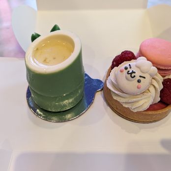 Bibble & Sip - Yuzu and raspberry lychee tart - Coffee & Tea Near Me - New York, New York Bibble & Sip - Yuzu and raspberry lychee tart - Coffee & Tea Near Me - New York, New York
