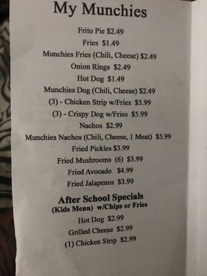 Menu photo 4 Munchies its all good San Antonio, TX Menu photo 4 Munchies its all good San Antonio, TX
