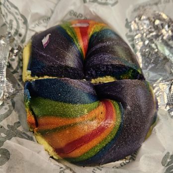 Ess-a-Bagel - Pride 2026 rainbow bagel. - Bagels Near Me - New York, New York Ess-a-Bagel - Pride 2026 rainbow bagel. - Bagels Near Me - New York, New York