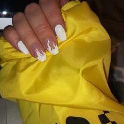 Cute Hair and Nail Salon - Wanted something a little different and David did amazing! Always my favorite place to go for acrylics :)