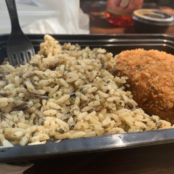 Olives Deli & Bakery - Crab cake with rice - Bakeries Near Me - Princeton, New Jersey