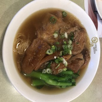 Congee Queen - Beef brisket noodle soup (I don't know why Yelp app is rotating this photo. It's the right way on my phone) - Chinese Near Me - North York, Ontario
