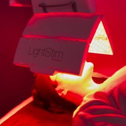 Blue Medi Spa - Light Stim LED Light Therapy treatment.