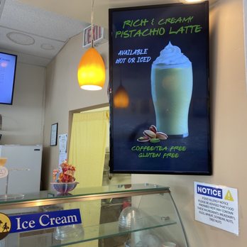 Look Up Dessert Cafe - Seasonal drink - Ice Cream & Frozen Yogurt Near Me - Chesapeake, Virginia