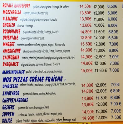 Menu photo 1 Pizza Robert Colomiers, 31 Menu photo 1 Pizza Robert Colomiers, 31