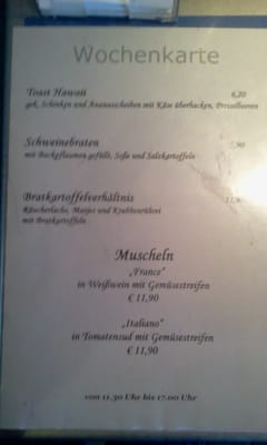 Menu photo 2 Cafe Am Yachthafen Heiligenhafen, SH