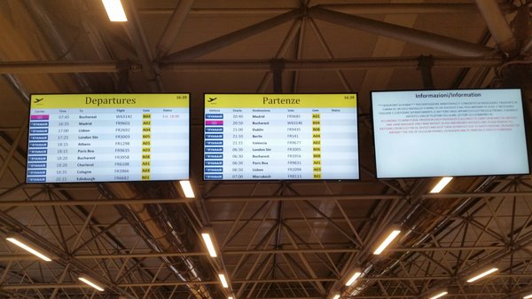 Giovan Battista Pastine International Airport by null