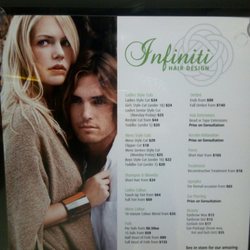 Infiniti Hair Design - Price list