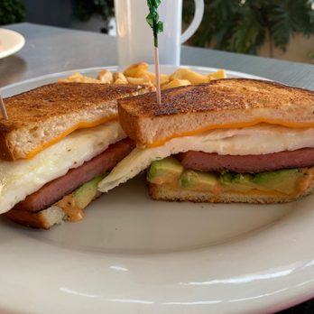 Bea Bea’s - KaiLani sandwich for that Hawaiian vacation in Glendale look how thick the spam is. - Coffee & Tea Near Me - Glendale, California Bea Bea’s - KaiLani sandwich for that Hawaiian vacation in Glendale look how thick the spam is. - Coffee & Tea Near Me - Glendale, California