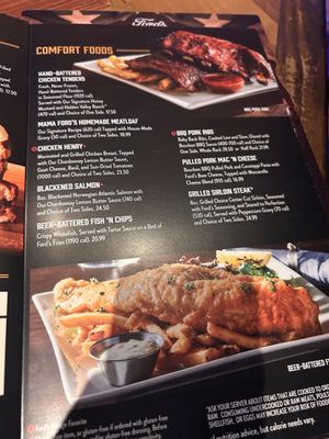 Menu photo 7 Ford's Garage Plantation Plantation, FL
