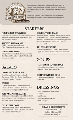 Menu photo 2 The Keeter Center Point Lookout, MO Menu photo 2 The Keeter Center Point Lookout, MO