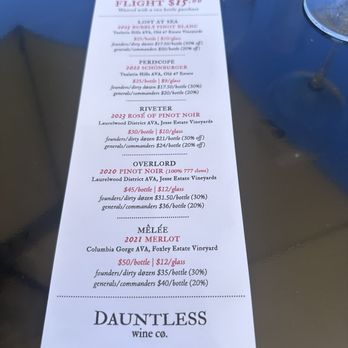 Dauntless Wine at Old 47 Estate - Menu - Wine Tasting Room Near Me - Gaston, Oregon Dauntless Wine at Old 47 Estate - Menu - Wine Tasting Room Near Me - Gaston, Oregon
