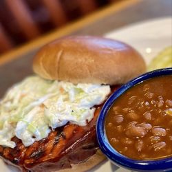Smoked Bologna sandwich