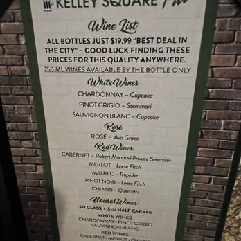 Kelley Square Pub - Drink menu - Pubs Near Me - East Boston, Massachusetts