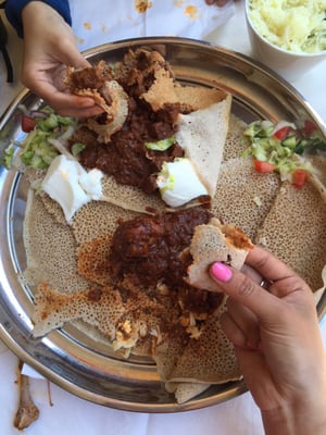 Hidmona Eritrean & Ethiopian Restaurant by null