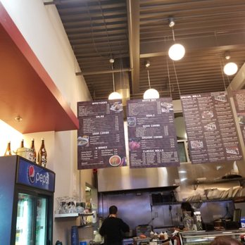 Jun Sushi and Bento - Partial Menu and Jun's back - Japanese Near Me - Bellingham, Washington