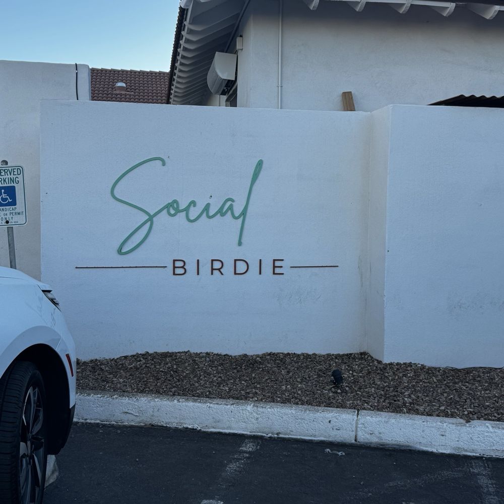 Social Birdie - Signage - Breakfast & Brunch Near Me - Queen Creek, Arizona Social Birdie - Signage - Breakfast & Brunch Near Me - Queen Creek, Arizona
