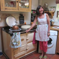 Conygre Bed & Breakfast - The Bungalow - Shanti and her Aga stove!