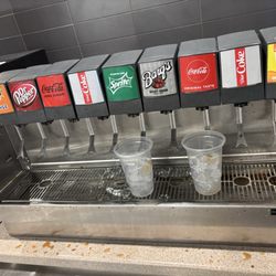 McDonald's - Drink anyone? Do you think they clean those nozzles?