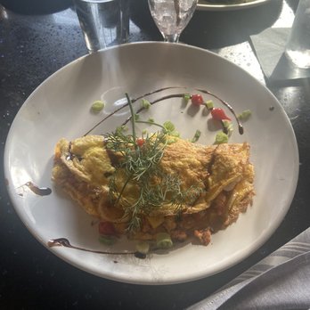Poor Calvin's - Seafood Omelet - Asian Fusion Near Me - Atlanta, Georgia Poor Calvin's - Seafood Omelet - Asian Fusion Near Me - Atlanta, Georgia