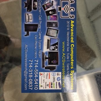 Advanced Computer Systems & Wireless - Great service - IT Services & Computer Repair Near Me - Santa Ana, California