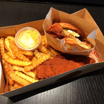 Main Chick Hot Chicken - Tender sandwich combo - Chicken Shop Near Me - Pasadena, California