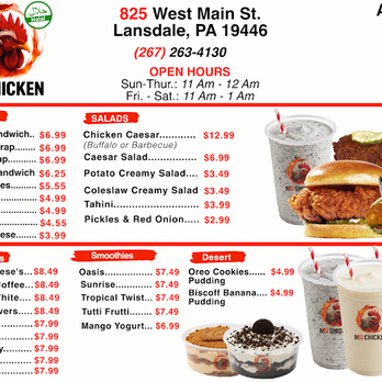 Mo Hot Chicken - Chicken Shop Near Me - Lansdale, Pennsylvania