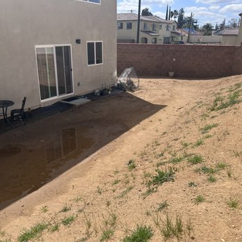 Key Landscape  - Top of future retaining wall area - Landscaping Near Me