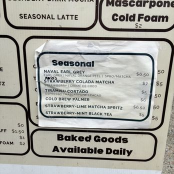 Marigold Coffee Collective - Seasonal menu! - Coffee & Tea Near Me - Claremont, California
