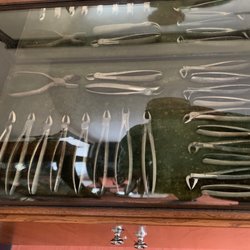 Old Bridge House - Dental surgeon tools.